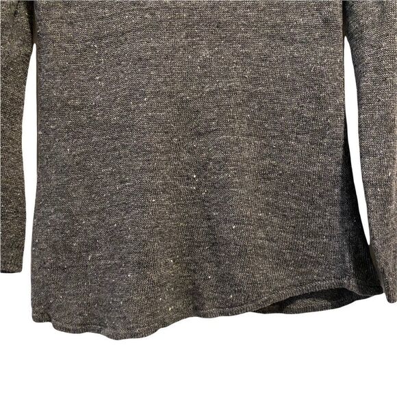 Eileen Fisher Linen Pullover Sweater Gray Size XS - Picture 5 of 7